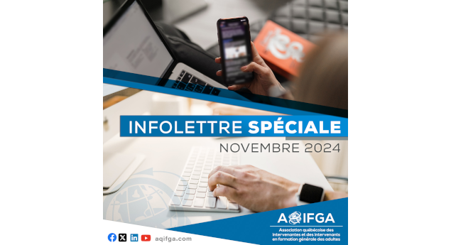 Infolettre – AGA extraordinaire