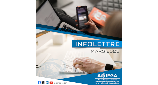 Infolettre – Mars 2025